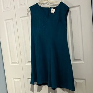 Teal Sleeveless Dress